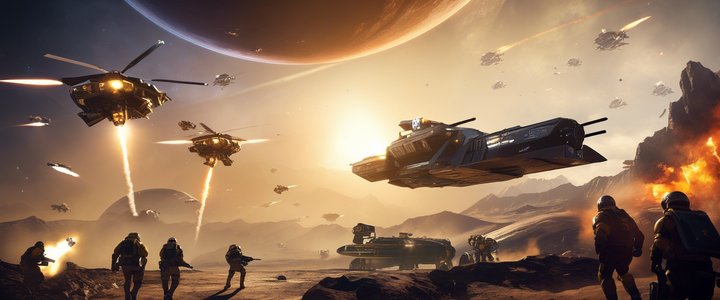 Stock photo related to Action stations: Helldivers 2's next big Galactic War twist looks to be kicking off with a huge "STATION-81"" tease and livestream"