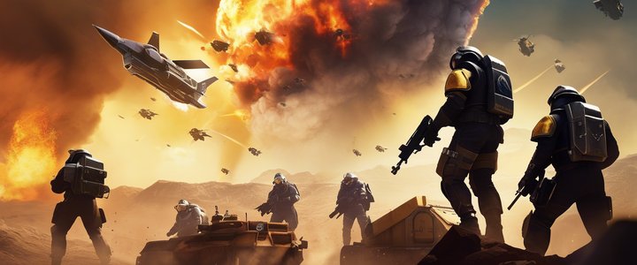 Stock photo related to Helldivers 2's Heart of Democracy update delivers the game's highest Steam player count since its initial post-release hot streak began to wane, as battle rages on Super Earth