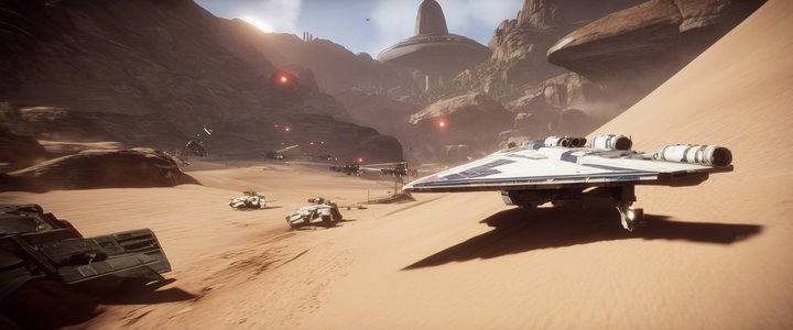 Stock photo related to Star Wars Battlefront 2 lives, as a massive community return campaign results in a new Steam player record