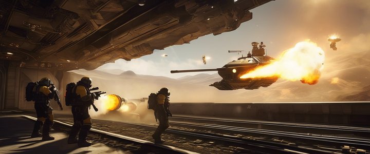 Stock photo related to Wahey, Helldivers 2 players have seen off the squids and saved Super Earth (for now), cue an over 500 comment-long train of salutes that's still growing