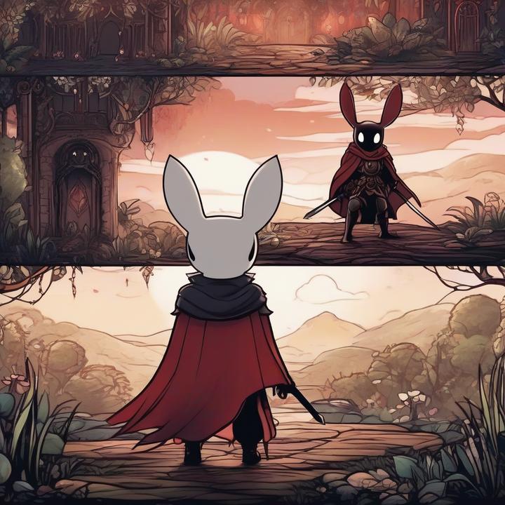Hollow Knight: Silksong gameplay screenshot with character in action.